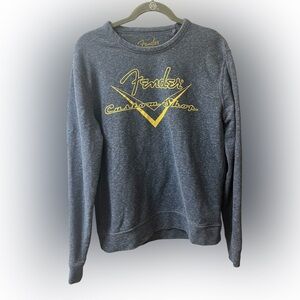Lucky Brand Fender sweatshirt Heather blue Size Medium. #10270